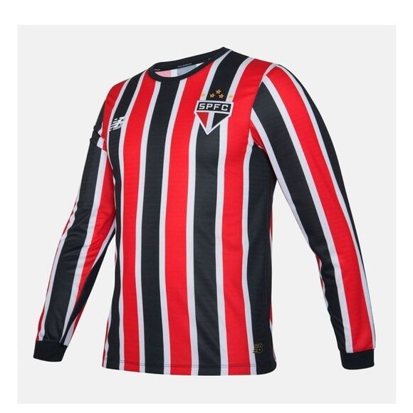 New balance São Paulo FC Away Long Sleeve Jersey 2024/25 size S NWT in packaging - Picture 2 of 6